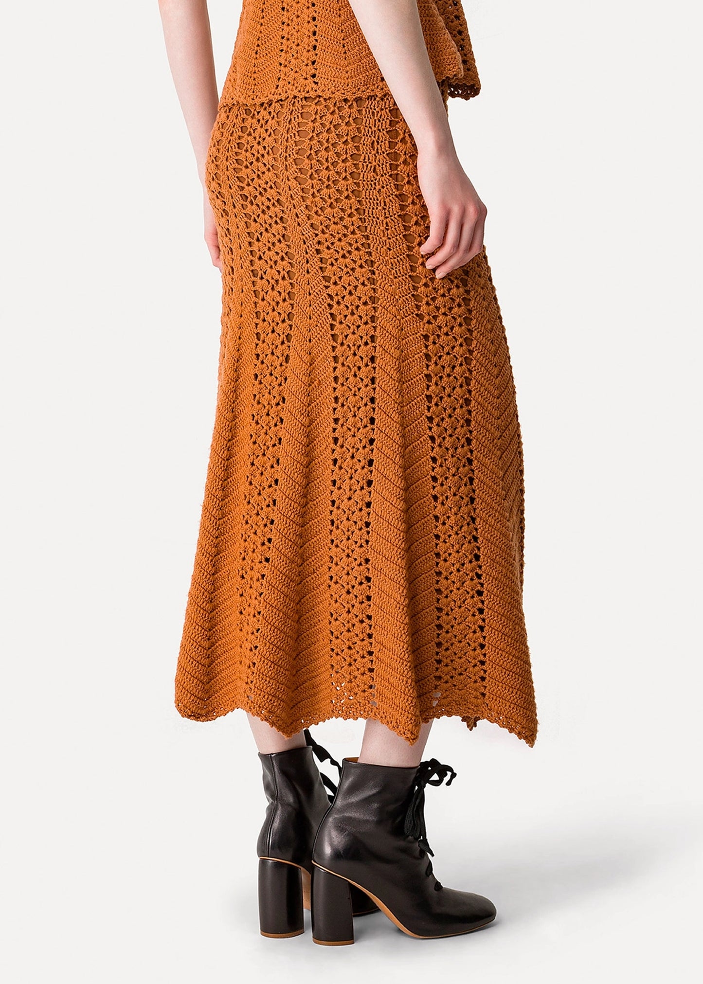 Forte-Forte-crocheted-skirt-merino-wool