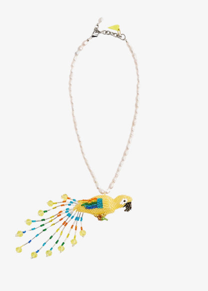 Forte-Forte-yellow-parrot-necklace
