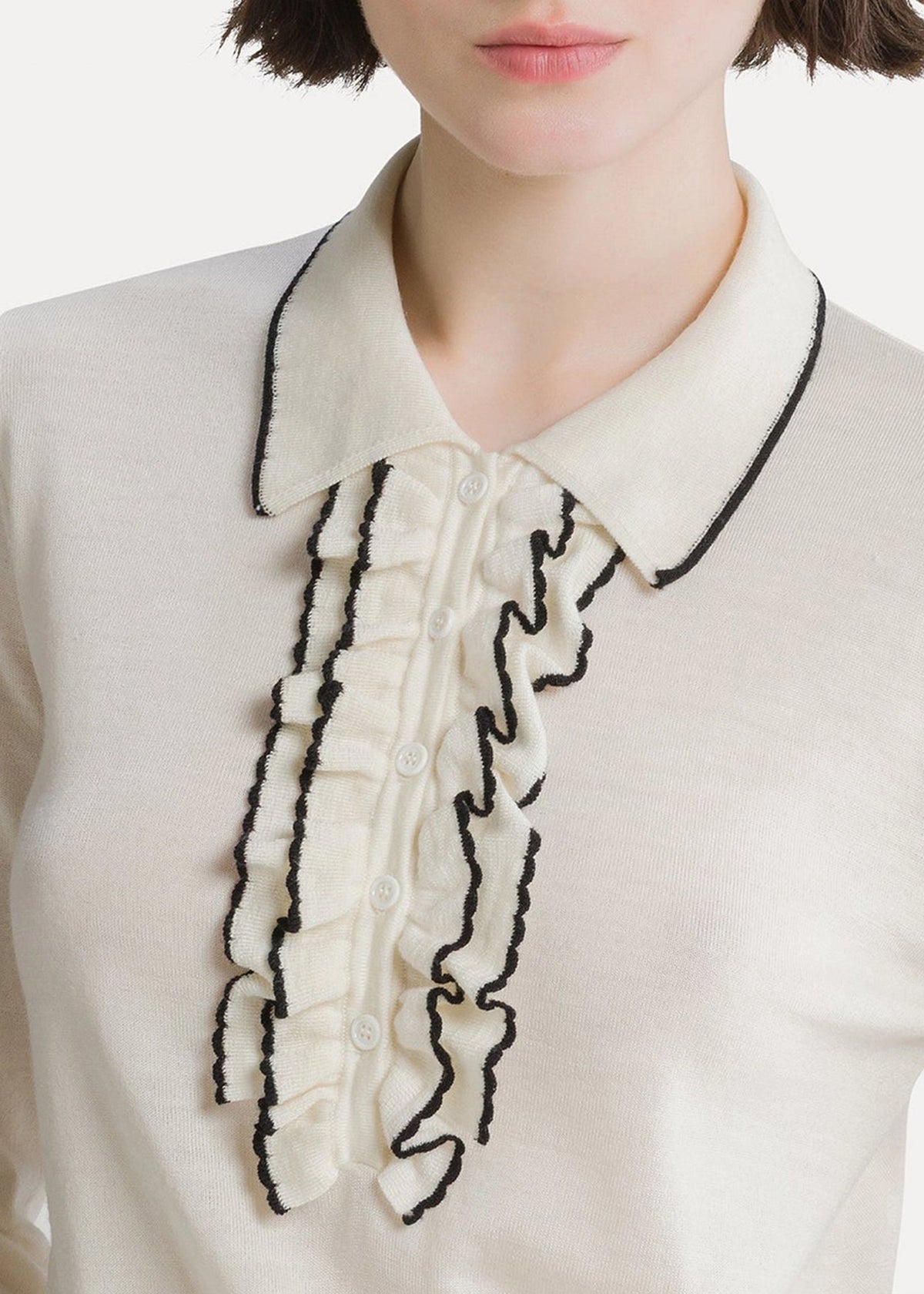 Forte-Forte-ruched-merino-wool-polo-shirt-diamond