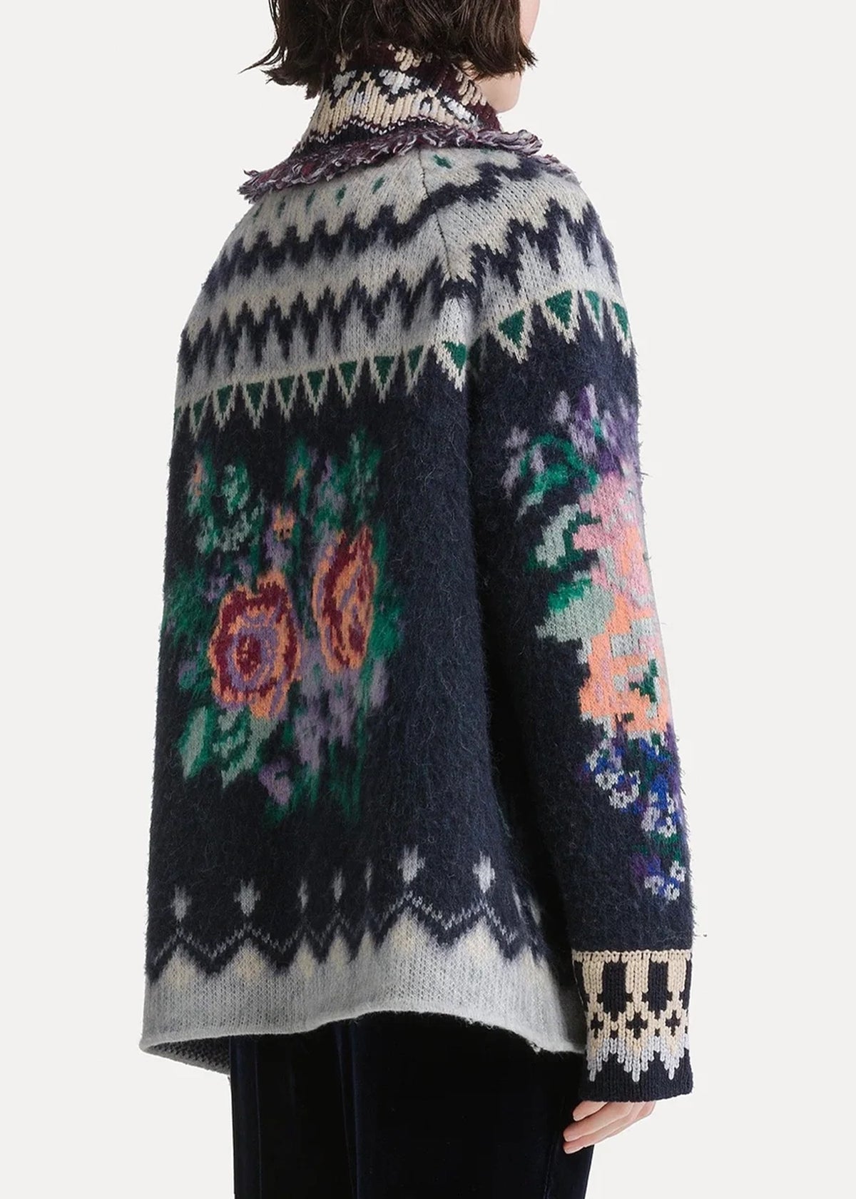 Forte-Forte-the-highlands-garden-oversized-jacquard-cardigan-night