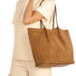 Il-Bisonte-Nina-Suede-Tote