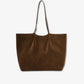 Il-Bisonte-Nina-Suede-Tote