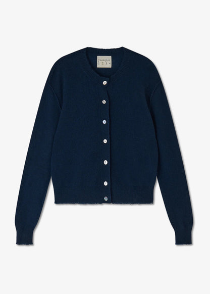 Jumper-1234-Cashmere-Distressed-Cardigan-Navy