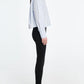 Maria-Mcmanus- Button Sleeve-Crop-Shirt-Sky-Blue