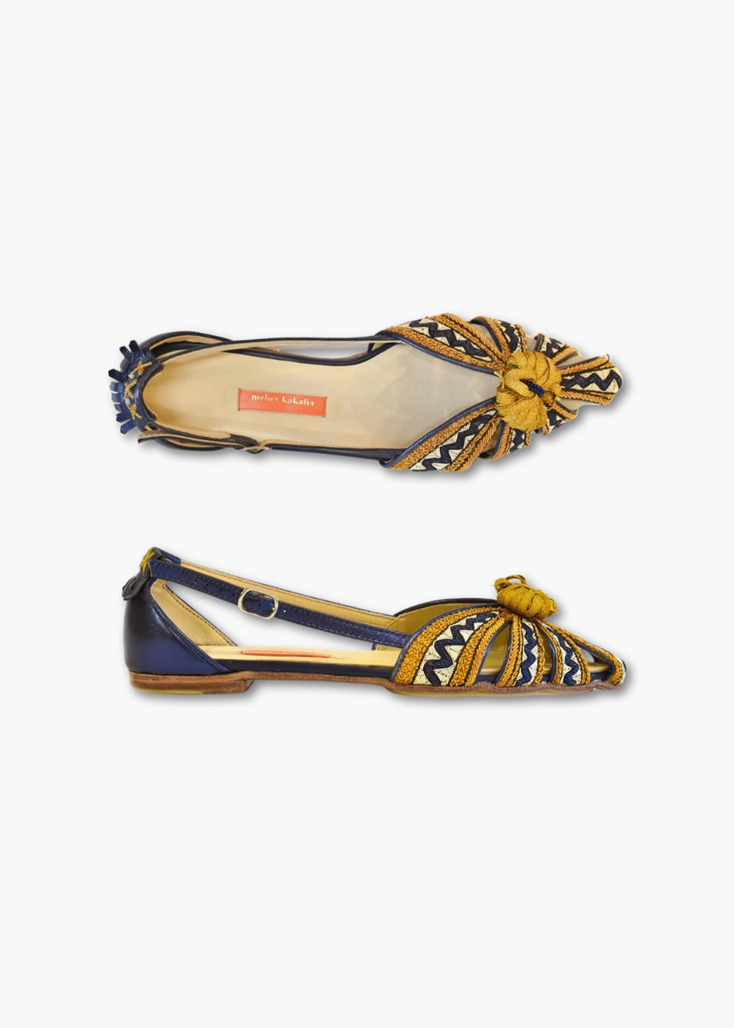 Meher-Kakalia-Queen-Doris-Sling-Back-Saphire-Saffron