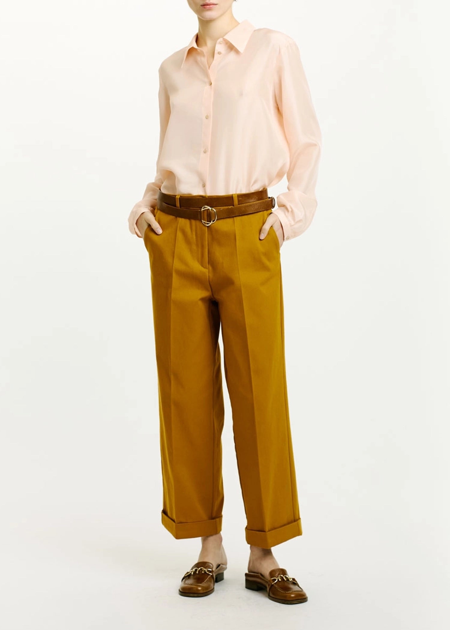 Momoni-Sol-Pants-Cotton-Gabardine-Caramel