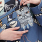 Odeeh-Cats-and-Tigers-Gabardine-bag-steel-blue