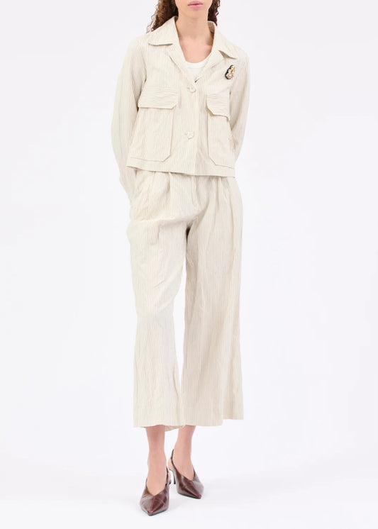 Odeeh-Pin-Stripe-Gabardine-Jacket-Ivory