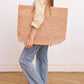 SANS-ARCIDET-PARIS-BEBY-MONSTER-Maxi-raffia-tote-bag
