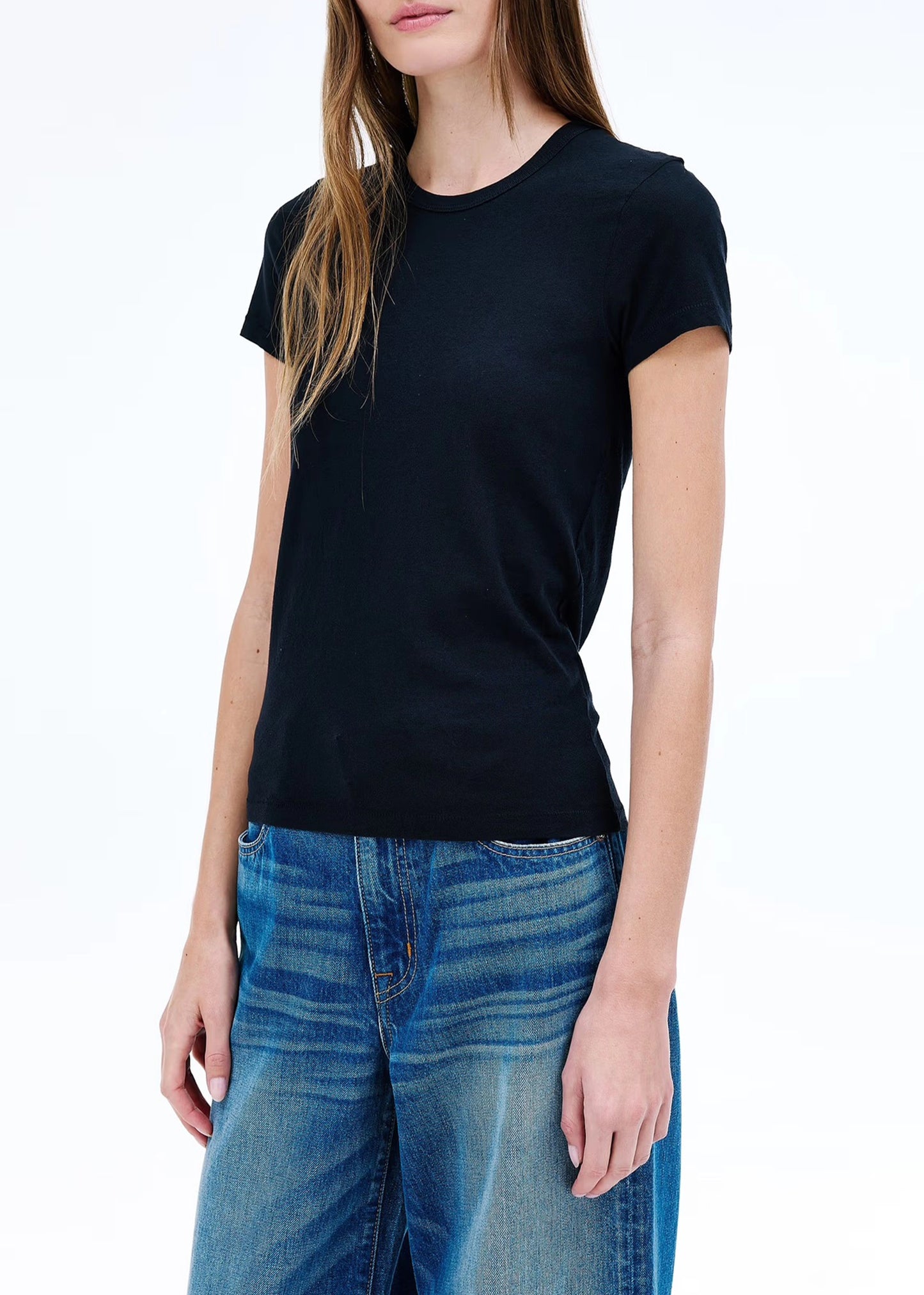 SLVRLAKE-Simple-tee-Raven