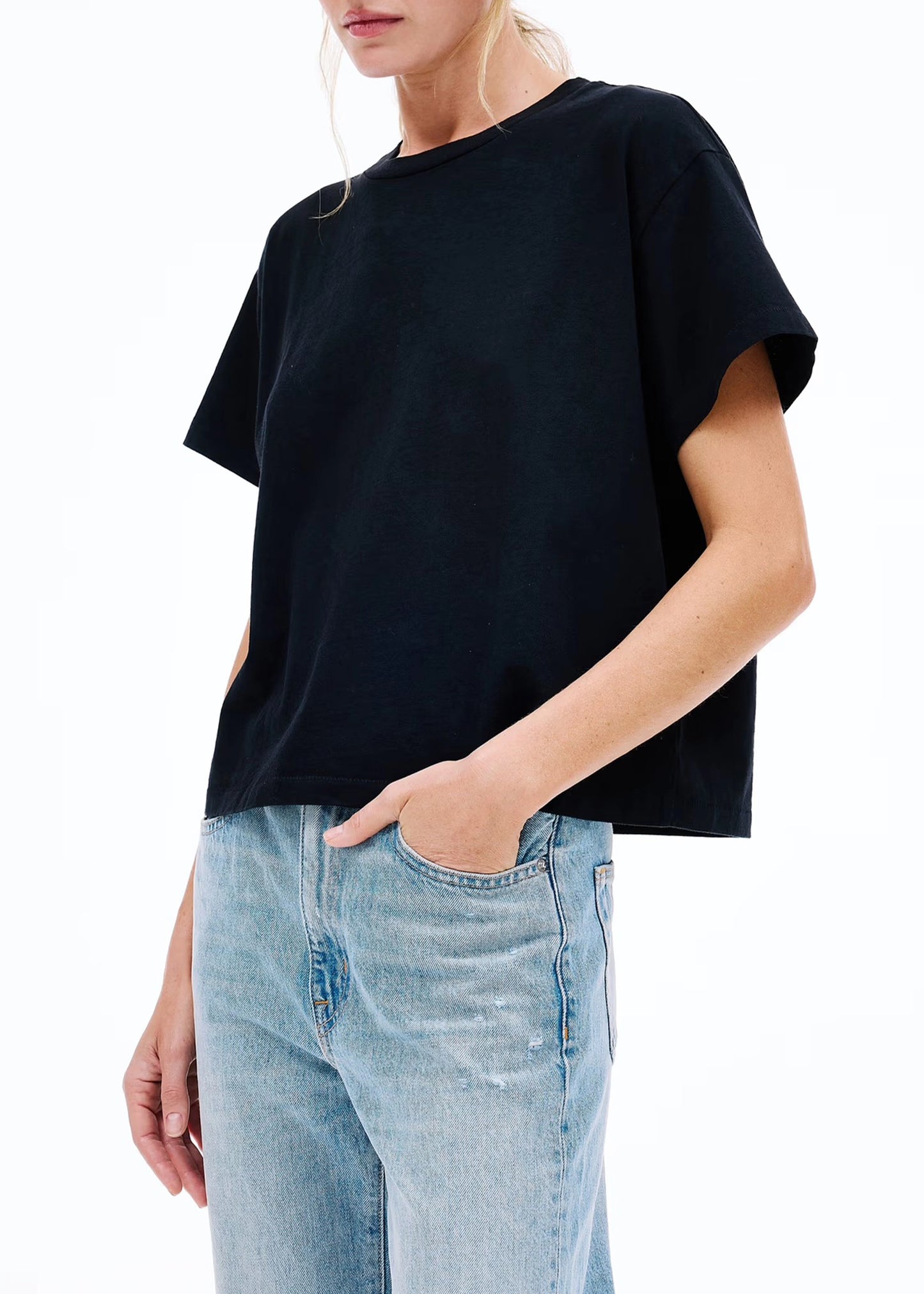 SLVRLAKE-Square-Tee-Raven