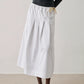 Soeur-Cotton-Amalia-midi-skirt-off-white