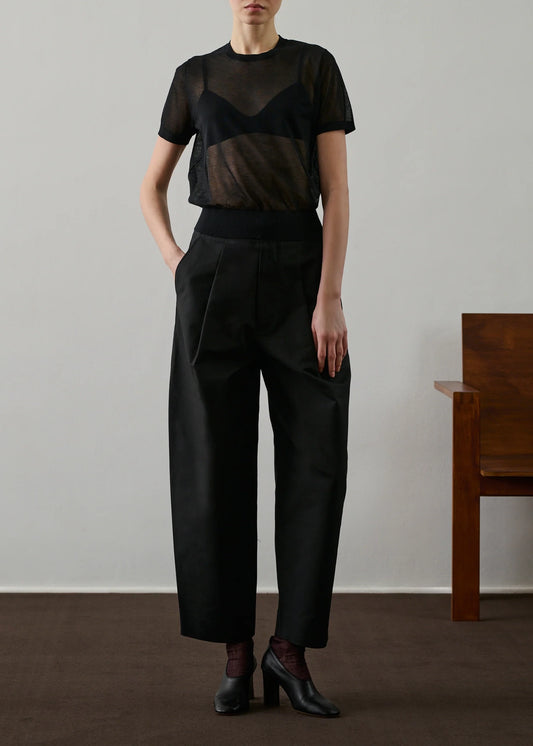 Soeur-Dua-short-sleeved-sheer-cotton-pullover