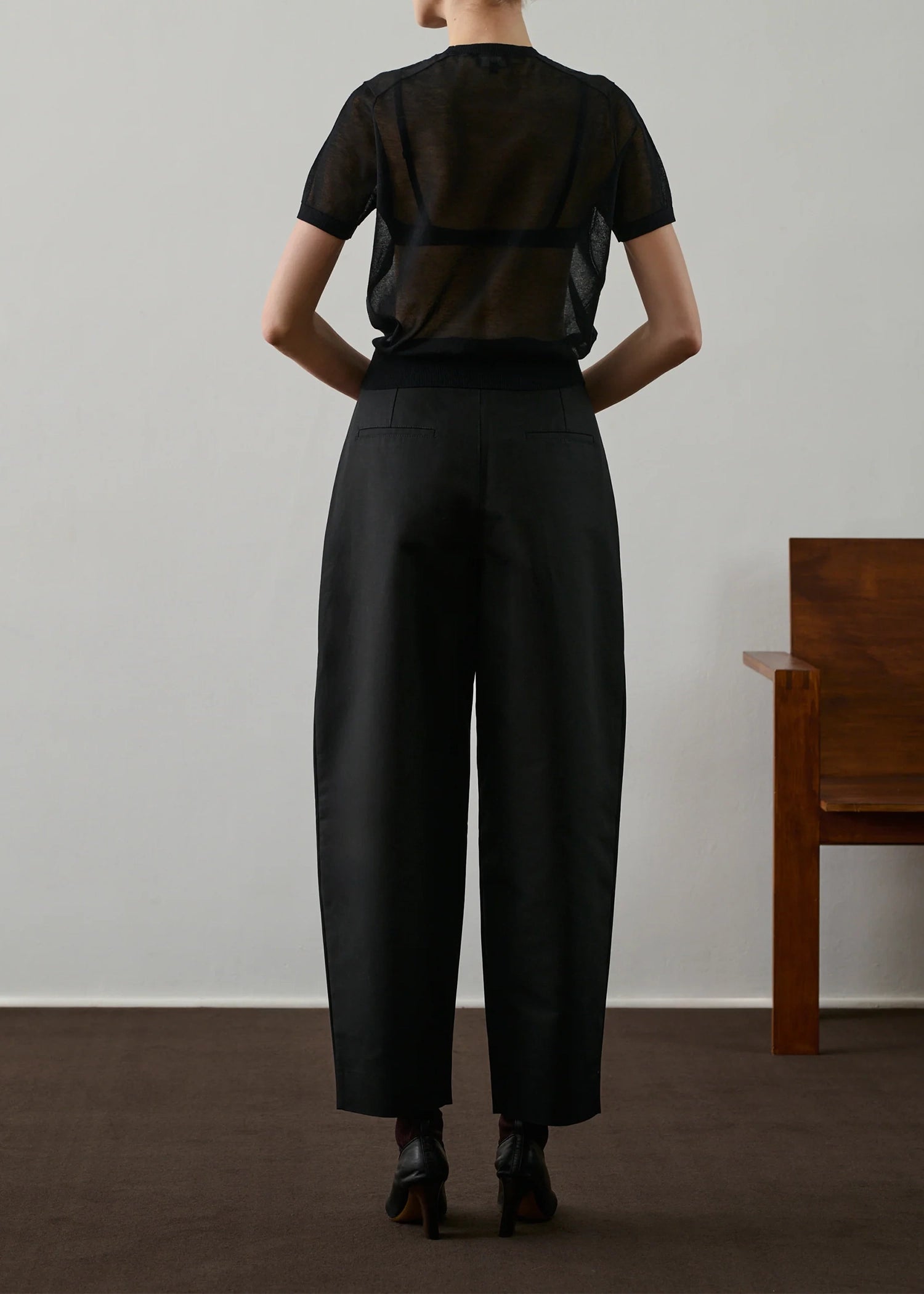 Soeur-Dua-short-sleeved-sheer-cotton-pullover