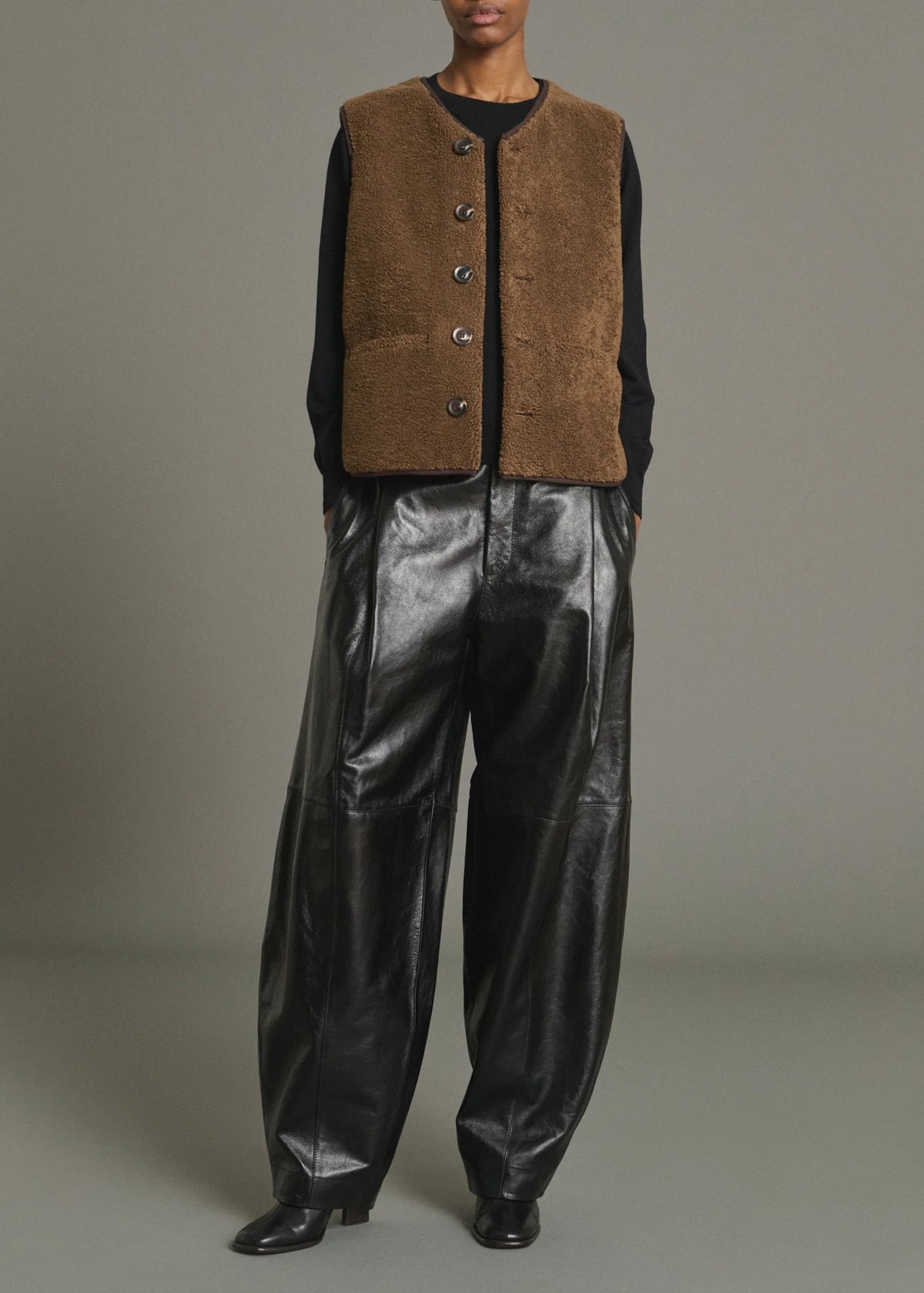 Soeur-Faux-fur-jacket-fusil