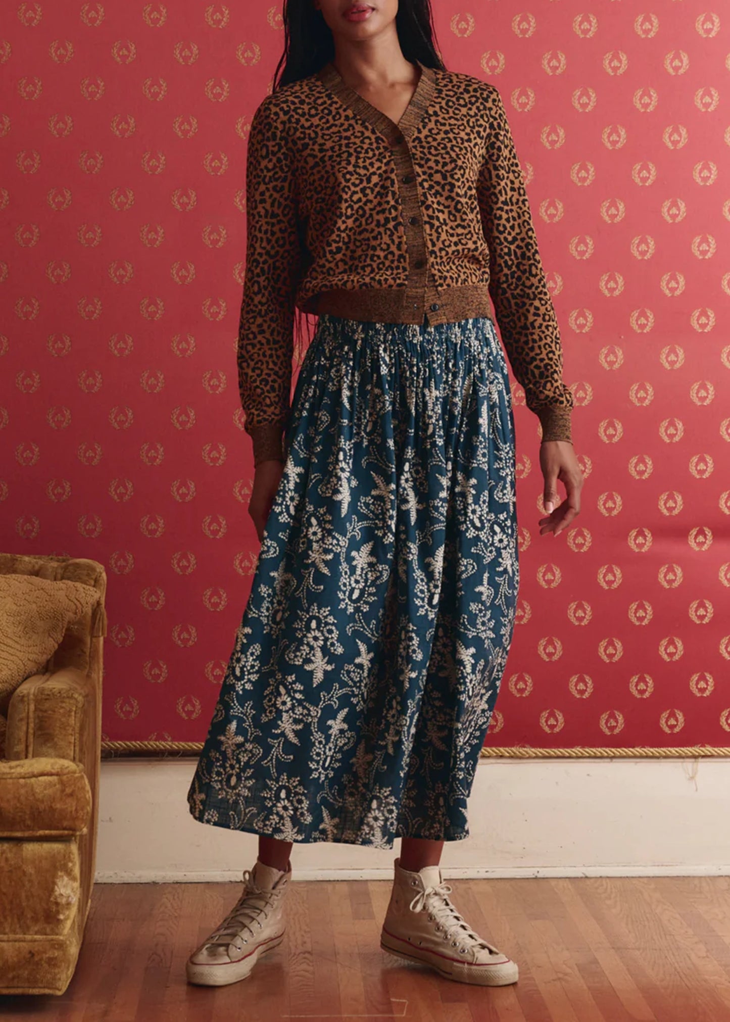 The-Great-The-Viola-Skirt-Indigo-Bandana