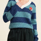 Trovata-Chalet-V-Neck-Sweater-Indigo-Stripe