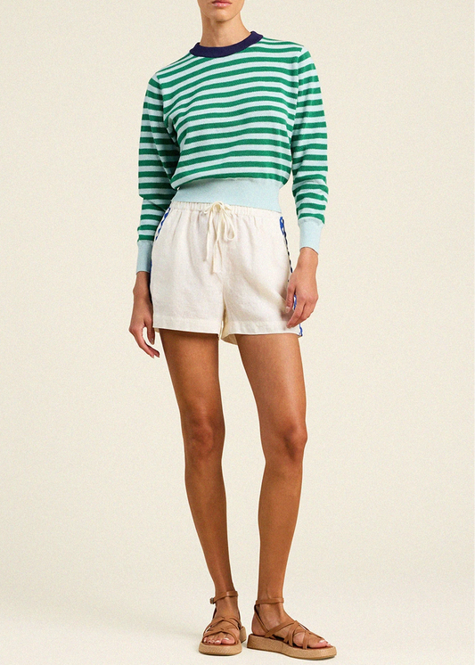 Trovata-Cleo-Sweater-Green-Stripe