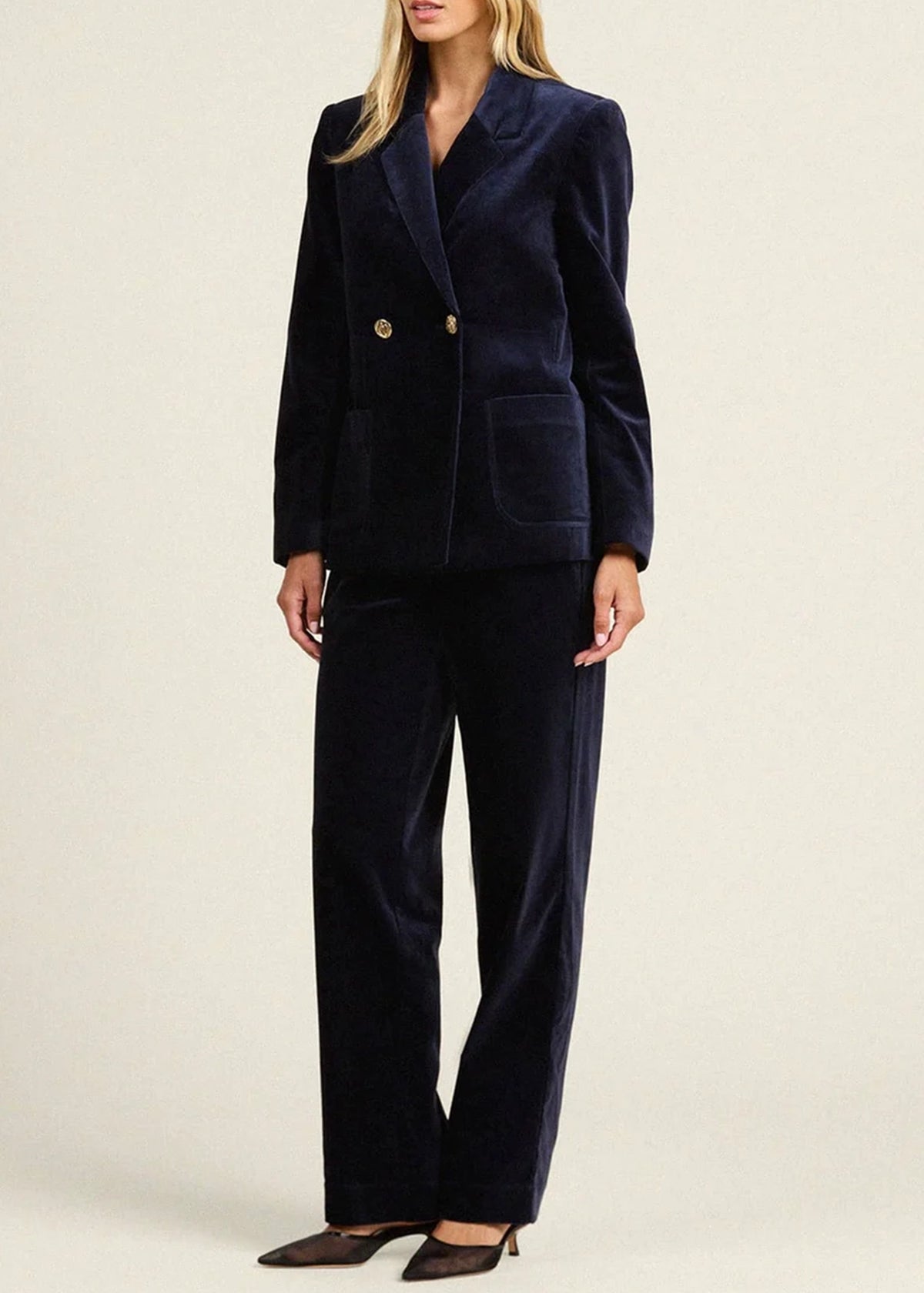 Trovata-Finch-Pant-Dark-Sapphire-Velvet