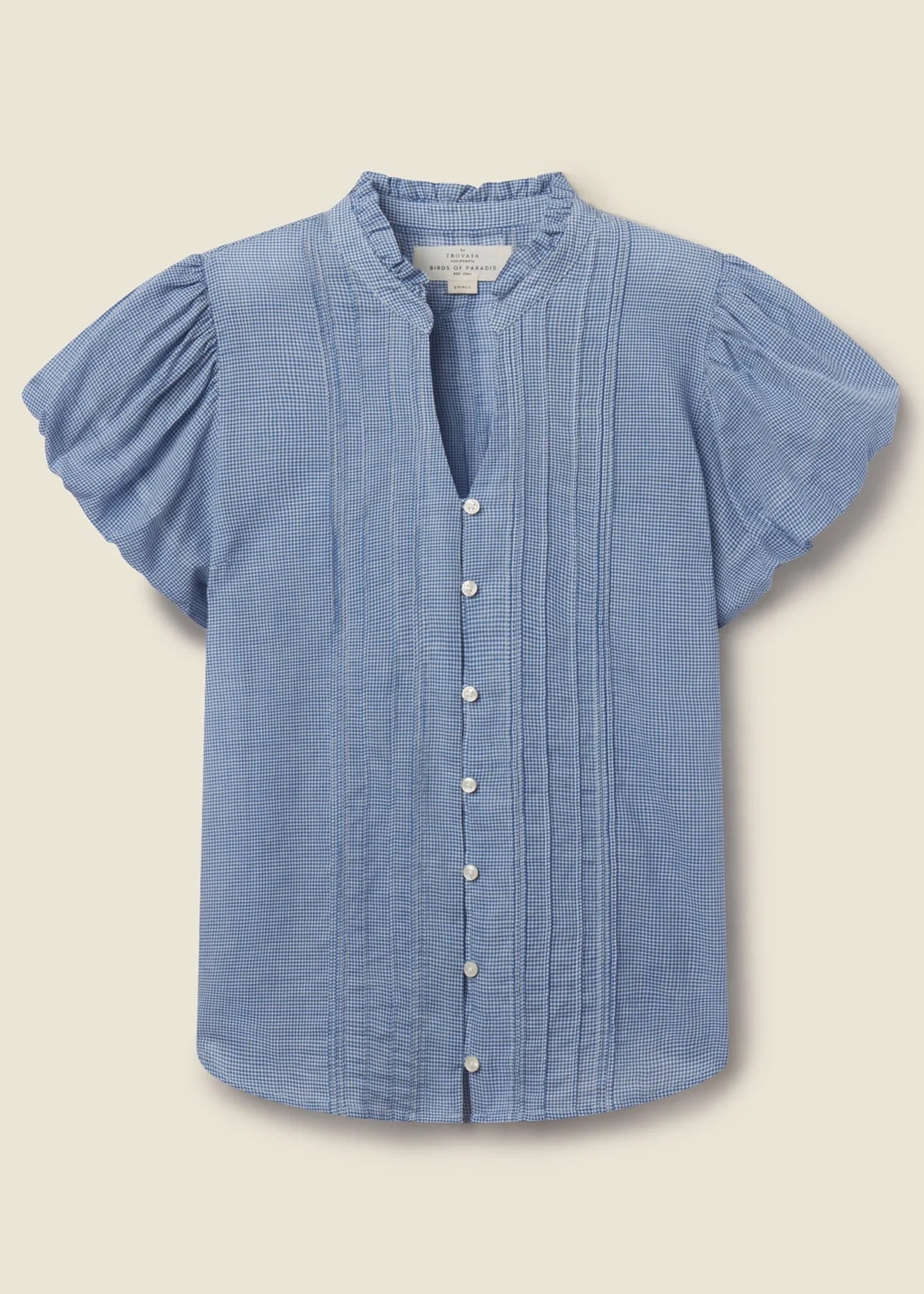 Trovata-Luna-Blouse-Seabrook-Gingham