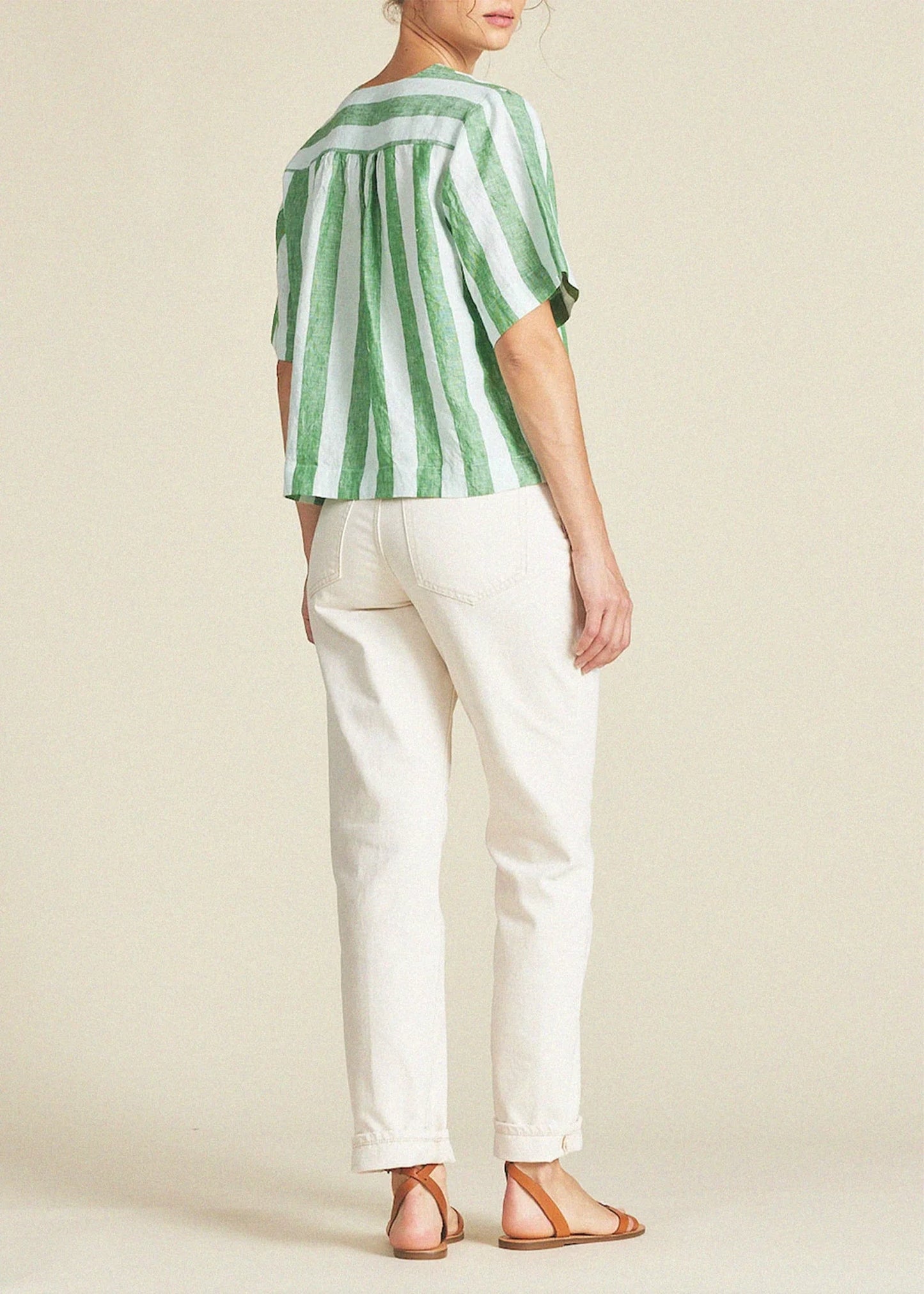 Trovata-Neve-Shirt-Aloe-Stripe