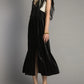 forte-forte-colourblock-velvet-slip-dress-fringes-black