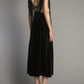 forte-forte-colourblock-velvet-slip-dress-fringes-black