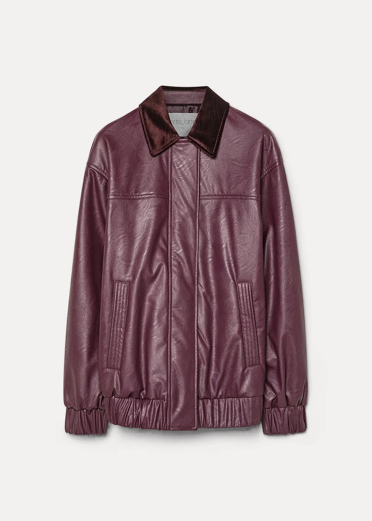 forte-forte-leather-look-oversized-bomber-jacket-velvet-collar-bordeaux