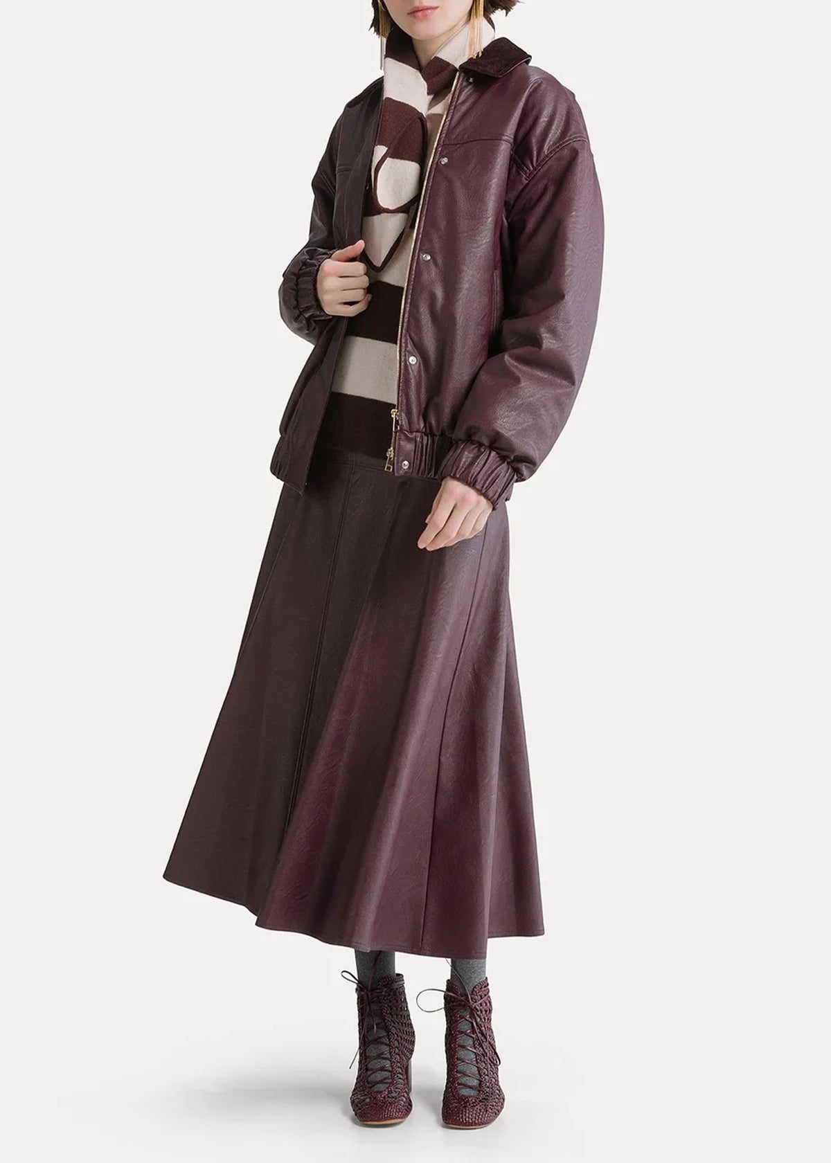 forte-forte-leather-look-oversized-bomber-jacket-velvet-collar-bordeaux