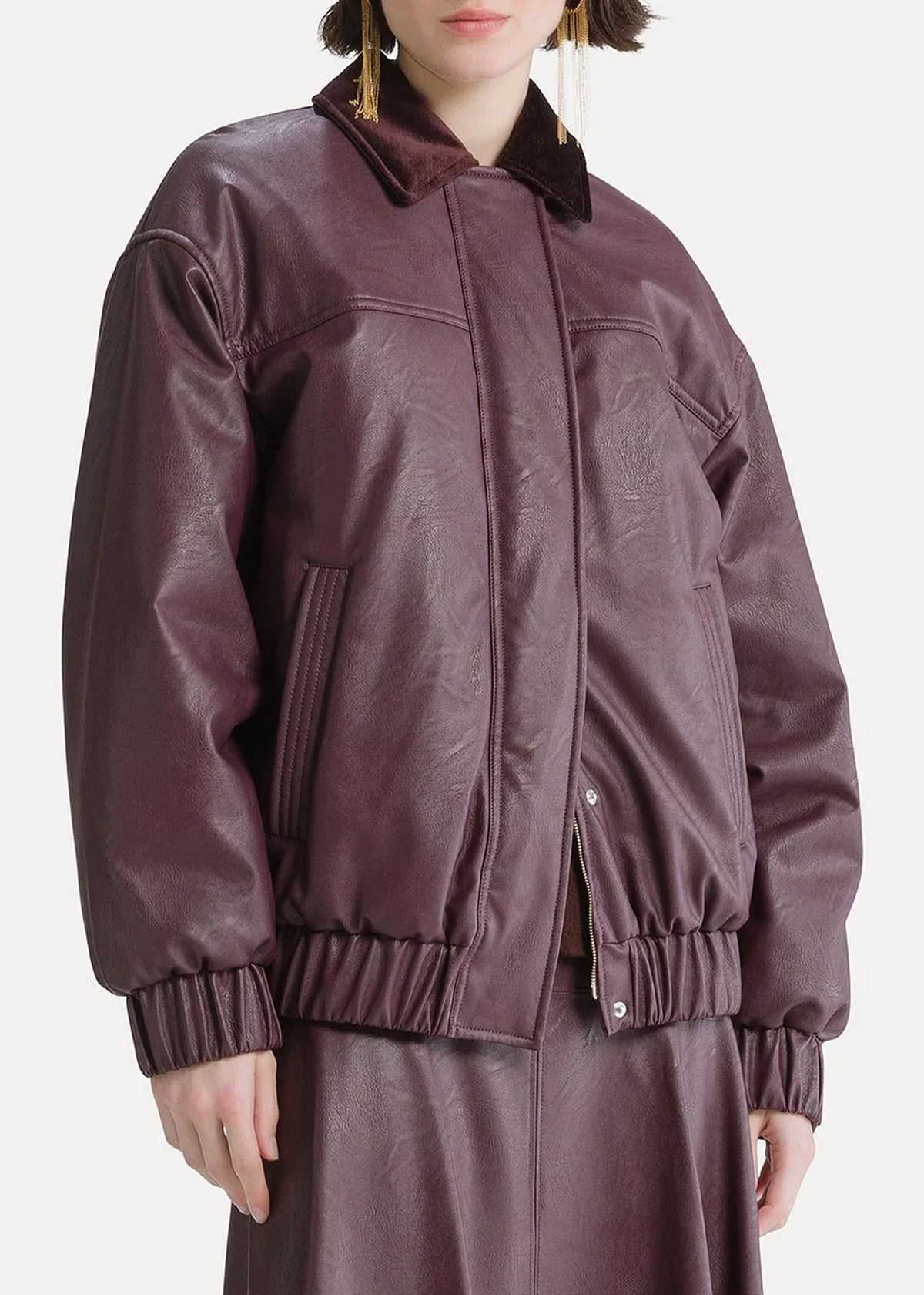 forte-forte-leather-look-oversized-bomber-jacket-velvet-collar-bordeaux