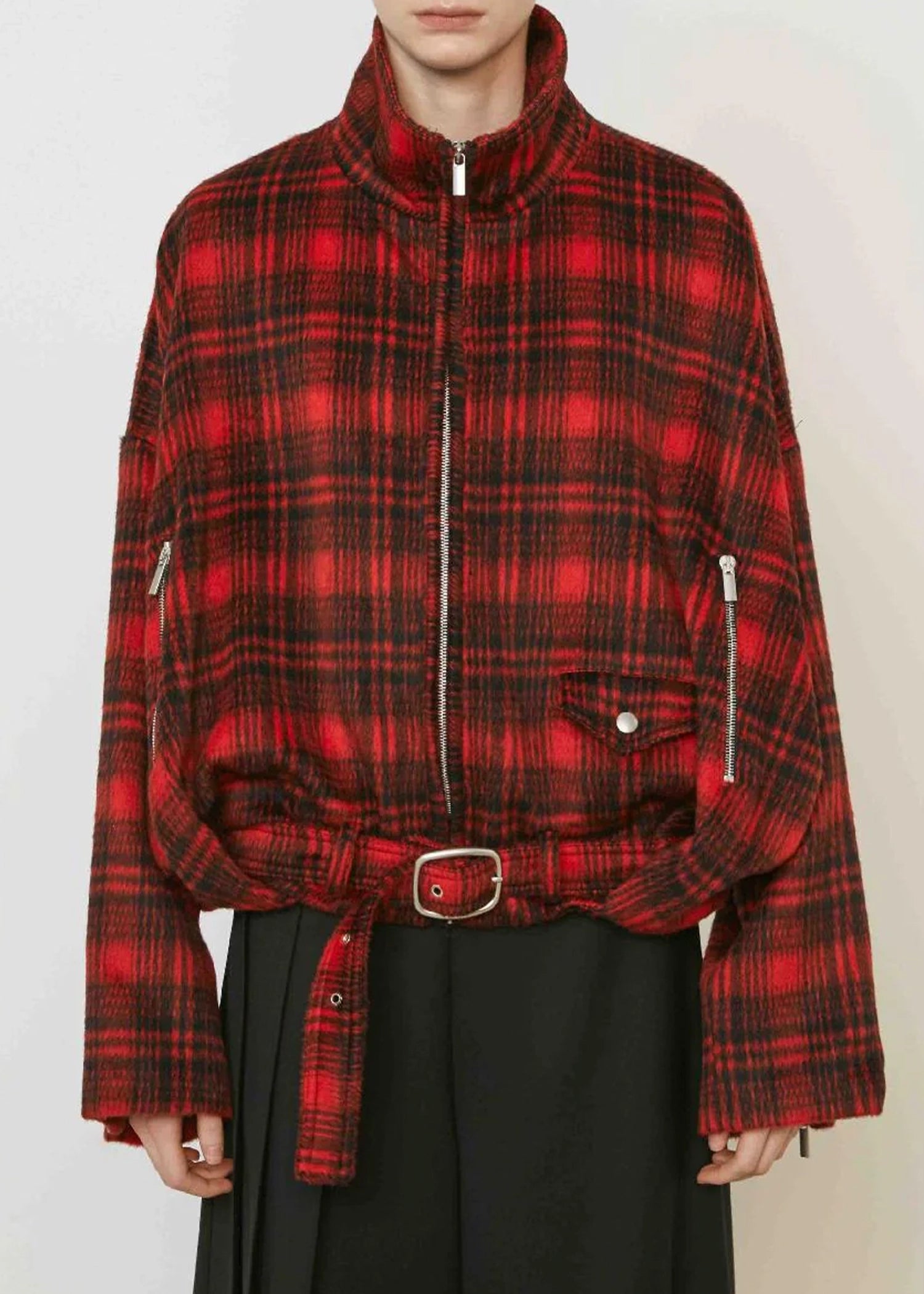 meimeij-checkered-oversized-bomber-jacket-M5IP01
