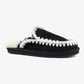 Mou Suede Slipper Full Eskimo Stitch