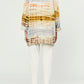 Raquel Allegra_Red Yellow Cliffs Tie Dye Chama River Quilted Cotton Overcoat