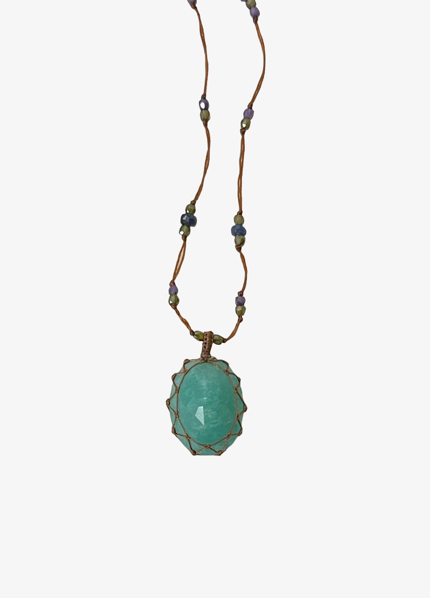 Sharing-Tibetan-Necklace-Amazonite